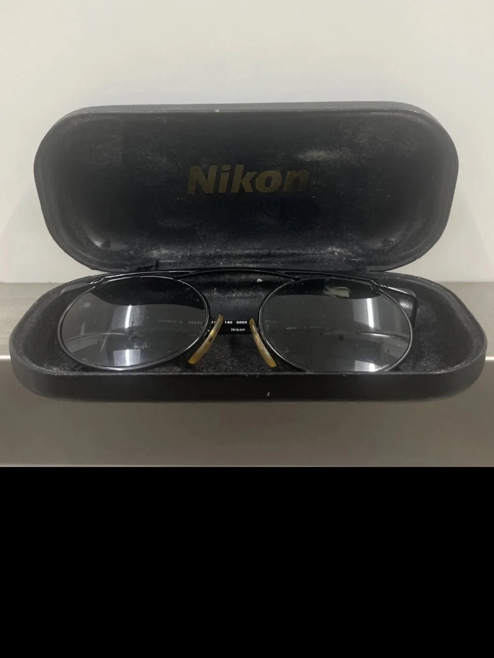 Nikon Sunglasses with Black Lenses Vintage